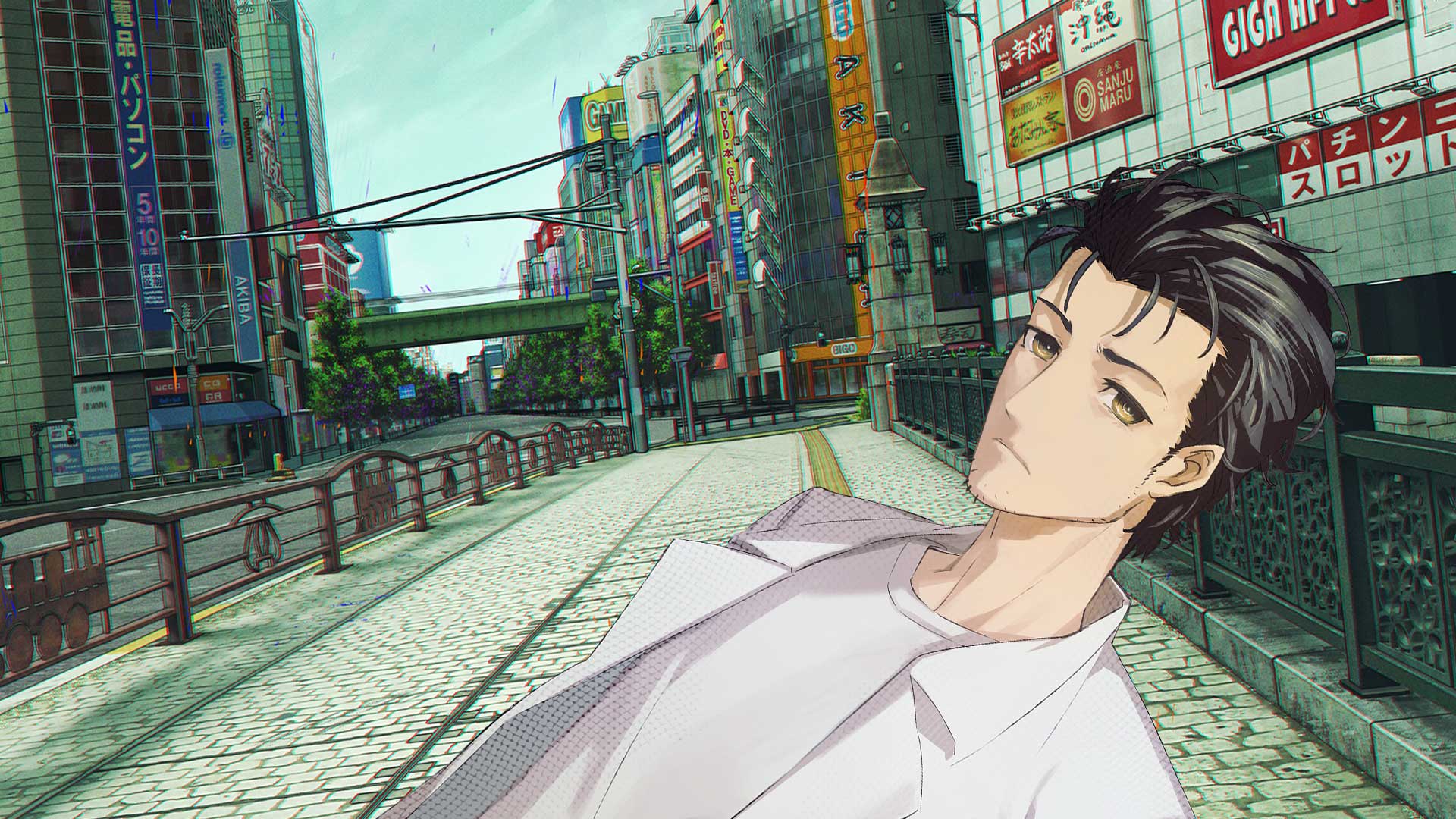 Recreated Akihabara scene in STEINS;GATE RE:BOOT